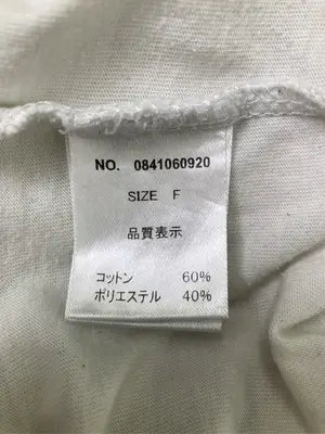 continuer de NICE CLAUP/コンティニューデナイスクラップ/Tシャツ/カットソー/トップス/アイボリー/F
