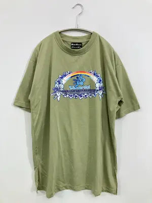 MOMO&NAANA/Tシャツ/カットソー/トップス/ライトグリーン/フリー