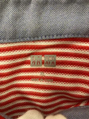 UNIQLO/ユニクロ/ポロシャツ/トップス/レッド/XL