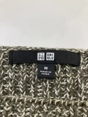 UNIQLO/ユニクロ/ニット/セーター/トップス/グレー/M