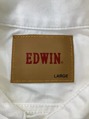 EDWIN/エドウィン/デニムジャケット/ジャケット/アウター/ホワイト/LARGE