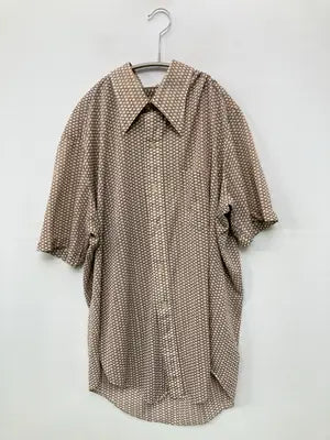 シャツ/ブラウス/トップス/ブラウン/XL