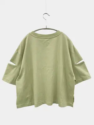 LAKOLE/ラコレ/Tシャツ/カットソー/トップス/ライトグリーン/F