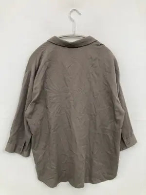 UNIQLO/ユニクロ/シャツ/ブラウス/トップス/グレー/L