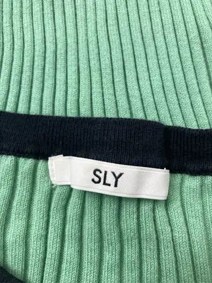 SLY/スライ/ニット/セーター/トップス/グリーン/2