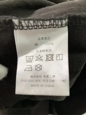 Tシャツ/カットソー/トップス/ブラック/L