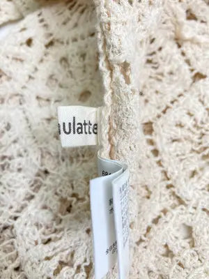 Chulatte/チュラッテ/Tシャツ/カットソー/トップス/アイボリー/L
