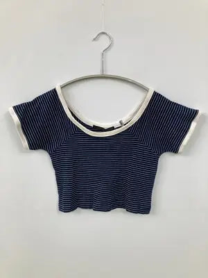 Heather/ヘザー/Tシャツ/カットソー/トップス/ネイビー/F