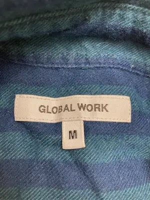 GLOBAL WORK/グローバルワーク/シャツ/ブラウス/トップス/グリーン/M