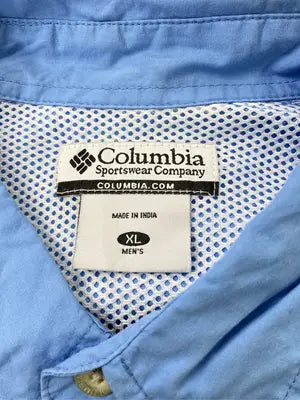 Columbia/コロンビア/シャツ/ブラウス/トップス/スカイブルー/XL