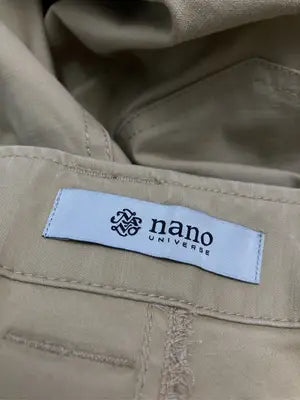 nano UNIVERSE/ナノユニバース/チノパンツ/パンツ/ベージュ