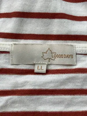 LOGOS DAYS/ロゴスデイズ/Tシャツ/カットソー/トップス/オレンジ/LL