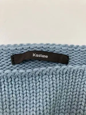 Kastane/カスタネ/ニット/セーター/トップス/ブルー/S