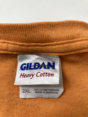 GILDAN/ギルダン/Tシャツ/カットソー/トップス/オレンジ/2XL
