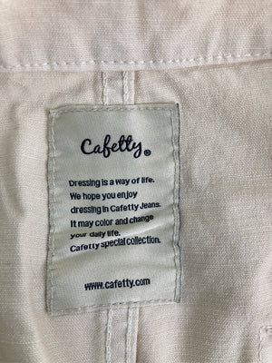 CAFETTY/サロペット/オーバーオール/オールインワン・サロペット/アイボリー/S