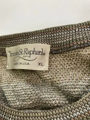 tricots st raphael/ニット/セーター/トップス/ブラウン/XL