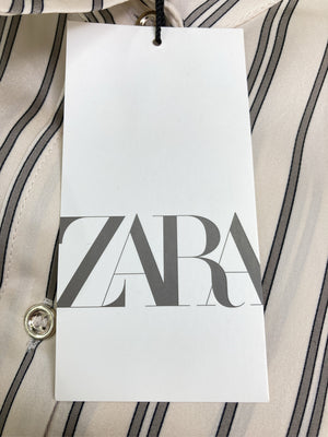 ZARA/ザラ/シャツ/ブラウス/トップス/ベージュ/EUR XS/USA XS/MEX 24
