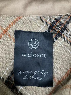 w closet/ダブルクローゼット/シャツ/ブラウス/トップス/ベージュ