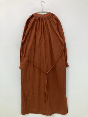 SPRAY PREMIUM/スプレイプレミアム/シャツワンピース/ワンピース/ドレス/ブラウン