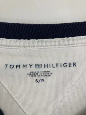 TOMMY HILFIGER/トミーヒルフィガー/Tシャツ/カットソー/トップス/ホワイト/S