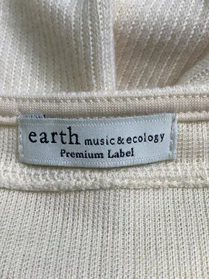earth music&ecology/アースミュージックアンドエコロジー/Tシャツ/カットソー/トップス/アイボリー/F