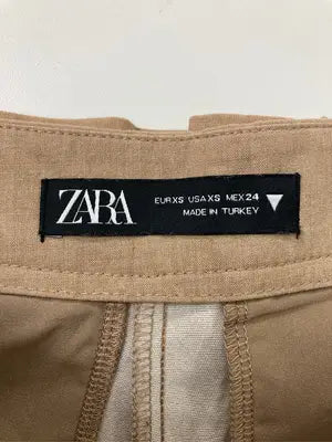 ZARA/ザラ/ショート/ミニスカート/スカート/ベージュ/EUR XS