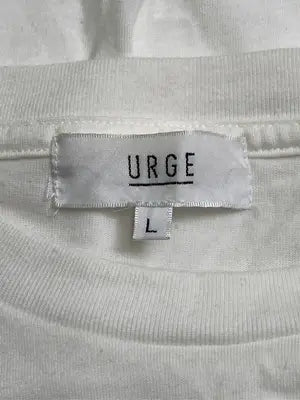URGE/Tシャツ/カットソー/トップス/ホワイト/L