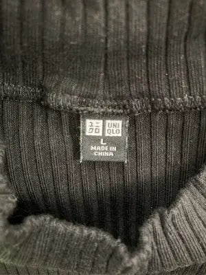 UNIQLO/ユニクロ/ニット/セーター/トップス/ブラック/L