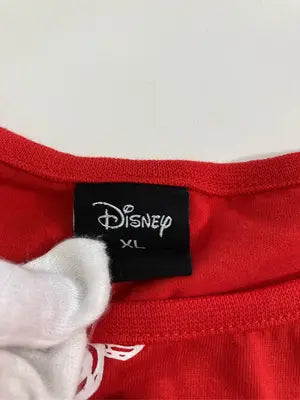 Disney/ディズニー/Tシャツ/カットソー/トップス/レッド/XL