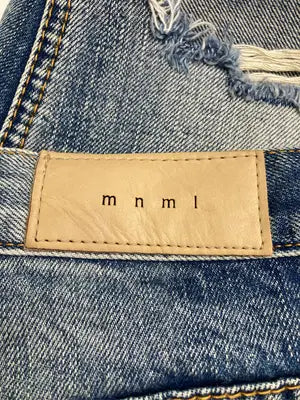 mnml/デニムパンツ/パンツ/ブルー/34