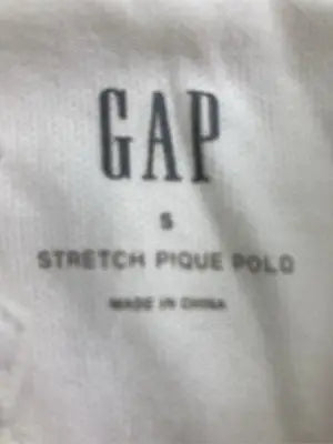 GAP/ギャップ/ポロシャツ/トップス/ホワイト/S