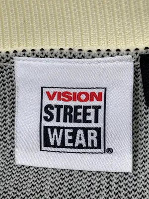 VISION STREET WEAR/ヴィジョンストリートウェア/ニット/セーター/トップス/アイボリー/L