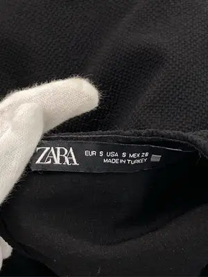 ZARA/ザラ/Tシャツ/カットソー/トップス/ブラック/USA S