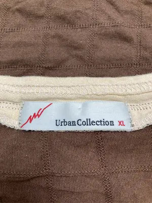 Urban collection/アーバンコレクション/Tシャツ/カットソー/トップス/ブラウン/XL