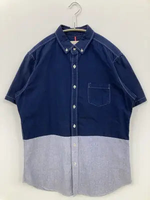 THE SHOP TK/ザショップティーケー/シャツ/ブラウス/トップス/ネイビー/L