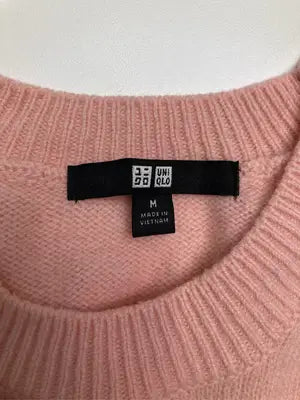 UNIQLO/ユニクロ/ニット/セーター/トップス/ピンク/M