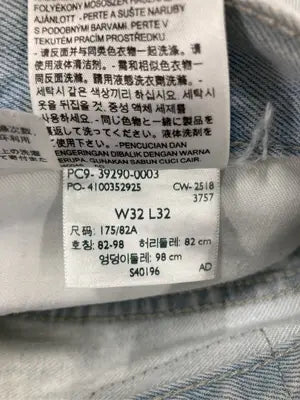 LEVI’S/デニムパンツ/パンツ/スカイブルー/W32  L32