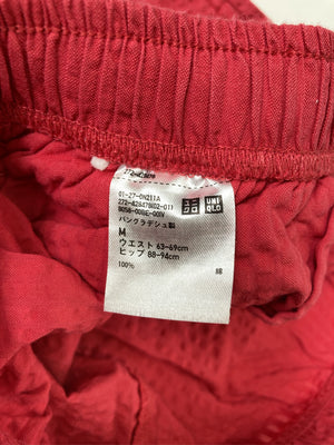 UNIQLO/ユニクロ/その他パンツ/パンツ/レッド/M