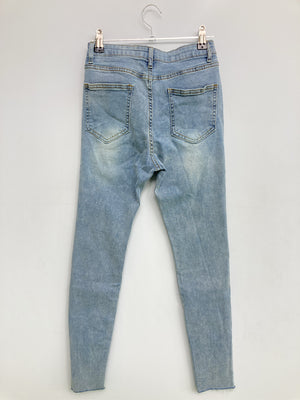 デニムパンツ/パンツ/スカイブルー/S