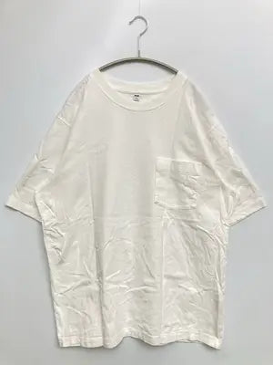 UNIQLO/ユニクロ/Tシャツ/カットソー/トップス/ホワイト/L