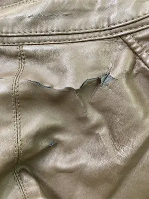 UNITED COLORS OF BENETTON/ユナイテッドカラーズオブベネトン/レザージャケット/ジャケット/アウター/ブラウン