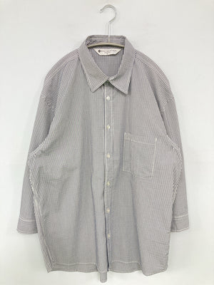 RESTORATION/リストレーション/シャツ/ブラウス/トップス/ネイビー/L