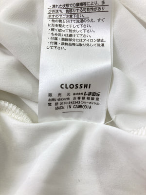 CLOSSHI/クロッシー/シャツ/ブラウス/トップス/ホワイト/L