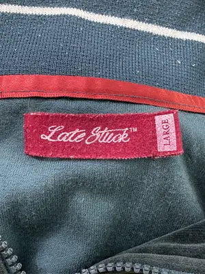 Latestlick/ジャージ/トラックジャケット/トップス/ブラック/LARGE