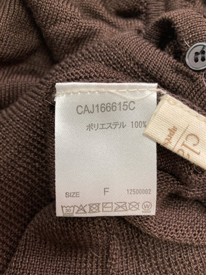 カーディガン/ボレロ/トップス/ブラウン/F