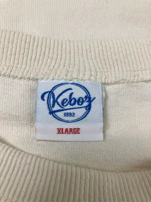 KEBOZ/ケボズ/Tシャツ/カットソー/トップス/アイボリー/XLARGE