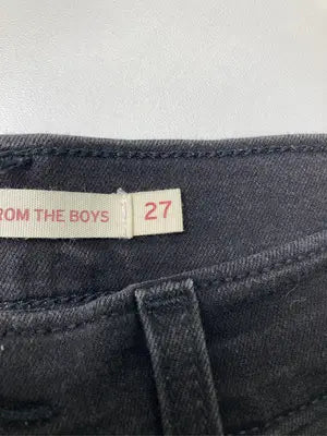 borrowed from the boys/デニムパンツ/パンツ/ブラック/27