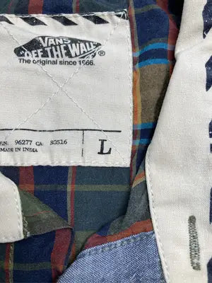 VANS/バンズ/シャツ/ブラウス/トップス/グレー/L