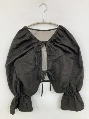 w closet/ダブルクローゼット/シャツ/ブラウス/トップス/ブラック/F