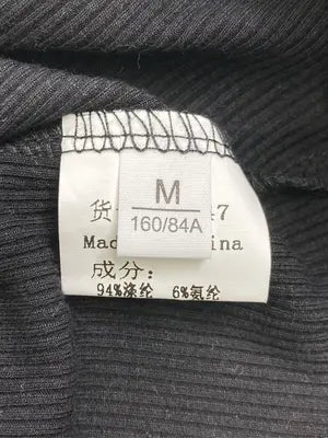 Tシャツ/カットソー/トップス/ブラック/M